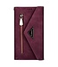 N.Bekus Bordeaux Rood Portemonnee Modern Bookcase Hoesje voor de Samsung Galaxy S24 Ultra