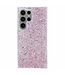 SoFetch Roze Glitters TPU Hoesje voor de Samsung Galaxy S24 Ultra