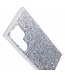 SoFetch Zilver Glitters TPU Hoesje voor de Samsung Galaxy S24 Ultra