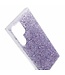 SoFetch Paars Glitters TPU Hoesje voor de Samsung Galaxy S24 Ultra