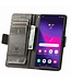 SoFetch Grijs RFID Splitleder Bookcase Hoesje voor de Samsung Galaxy S24 Ultra