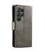 SoFetch Grijs RFID Splitleder Bookcase Hoesje voor de Samsung Galaxy S24 Ultra