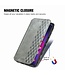 SoFetch Grijs Geometrisch Bookcase Hoesje voor de Samsung Galaxy S24 Ultra
