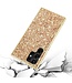 SoFetch Zilver Glitters Hybride Hoesje voor de Samsung Galaxy S24 Ultra