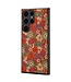 SoFetch  Kleurrijk Bloem Hybride Hoesje voor de Samsung Galaxy S24 Ultra