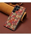 SoFetch  Kleurrijk Bloem Hybride Hoesje voor de Samsung Galaxy S24 Ultra
