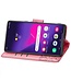 SoFetch Roze Vlinder Bookcase Hoesje voor de Samsung Galaxy S24 Ultra