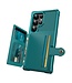 SoFetch Groen Pasjeshouder Houder Hybride Hoesje voor de Samsung Galaxy S24 Ultra