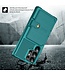 SoFetch Groen Pasjeshouder Houder Hybride Hoesje voor de Samsung Galaxy S24 Ultra