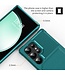 SoFetch Groen Pasjeshouder Houder Hybride Hoesje voor de Samsung Galaxy S24 Ultra