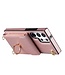 SoFetch Rozegoud Portemonnee Backcover Hoesje voor de Samsung Galaxy S24 Ultra
