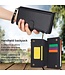 SoFetch Zwart RFID Portemonnee Bookcase Hoesje voor de Samsung Galaxy S24 Ultra