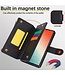 SoFetch Zwart RFID Portemonnee Bookcase Hoesje voor de Samsung Galaxy S24 Ultra