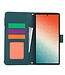SoFetch Blauw RFID Portemonnee Bookcase Hoesje voor de Samsung Galaxy S24 Ultra