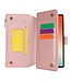 SoFetch Rozegoud RFID Portemonnee Bookcase Hoesje voor de Samsung Galaxy S24 Ultra