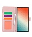 SoFetch Rozegoud RFID Portemonnee Bookcase Hoesje voor de Samsung Galaxy S24 Ultra