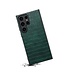 SoFetch Groen Modern Krokodillen Hybride Hoesje voor de Samsung Galaxy S24 Ultra
