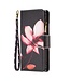 SoFetch Roze Bloemen Bookcase Hoesje met Polsbandje voor de Nokia G22