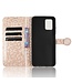 SoFetch Rozegoud Stippen Bookcase Hoesje met Polsbandje voor de Nokia G22