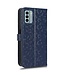 SoFetch Donkerblauw Stippen Bookcase Hoesje met Polsbandje voor de Nokia G22