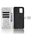 SoFetch Zilver Stippen Bookcase Hoesje met Polsbandje voor de Nokia G22