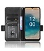 SoFetch Zwart Driehoekdesign Bookcase Hoesje met Polsbandje voor de Nokia G22