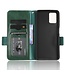 SoFetch Groen Driehoekdesign Bookcase Hoesje met Polsbandje voor de Nokia G22
