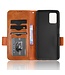 SoFetch Bruin Driehoekdesign Bookcase Hoesje met Polsbandje voor de Nokia G22