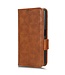 SoFetch Bruin Driehoekdesign Bookcase Hoesje met Polsbandje voor de Nokia G22