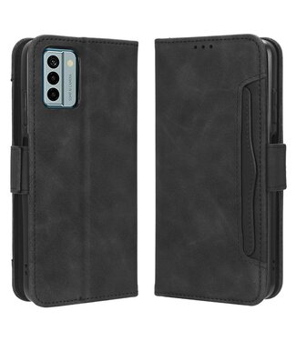 SoFetch Zwart Pasjeshouder Bookcase Hoesje Nokia G22