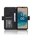 SoFetch Zwart Pasjeshouder Bookcase Hoesje voor de Nokia G22