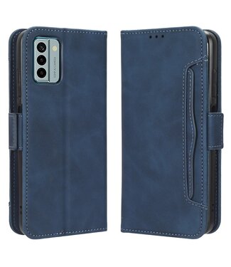 SoFetch Blauw Pasjeshouder Bookcase Hoesje Nokia G22