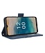 SoFetch Blauw Pasjeshouder Bookcase Hoesje voor de Nokia G22