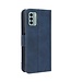 SoFetch Blauw Pasjeshouder Bookcase Hoesje voor de Nokia G22
