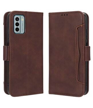 SoFetch Bruin Pasjeshouder Bookcase Hoesje Nokia G22