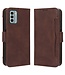 SoFetch Bruin Pasjeshouder Bookcase Hoesje voor de Nokia G22