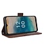 SoFetch Bruin Pasjeshouder Bookcase Hoesje voor de Nokia G22