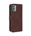 SoFetch Bruin Pasjeshouder Bookcase Hoesje voor de Nokia G22