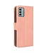 SoFetch Roze Pasjeshouder Bookcase Hoesje voor de Nokia G22
