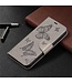 SoFetch Grijs Vlinders Bookcase Hoesje met Polsbandje voor de Nokia G22