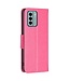 SoFetch Roze Vlinders Bookcase Hoesje met Polsbandje voor de Nokia G22