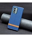 SoFetch Saffierblauw Jeans Bookcase Hoesje met Polsbandje voor de Nokia G22