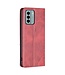 SoFetch Rood Pasjeshouder Bookcase Hoesje voor de Nokia G22