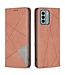 SoFetch Bruin Pasjeshouder Bookcase Hoesje voor de Nokia G22