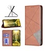 SoFetch Bruin Pasjeshouder Bookcase Hoesje voor de Nokia G22