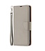 SoFetch Grijs Litchee Bookcase Hoesje met Polsbandje voor de Nokia G22