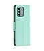 SoFetch Groen Litchee Bookcase Hoesje met Polsbandje voor de Nokia G22