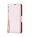 SoFetch Rozegoud Litchee Bookcase Hoesje met Polsbandje voor de Nokia G22