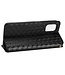 SoFetch Zwart Ruiten Bookcase Hoesje voor de Nokia G22