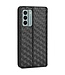 SoFetch Zwart Ruiten Bookcase Hoesje voor de Nokia G22